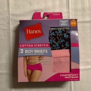 Hanes cotton stretch boy briefs